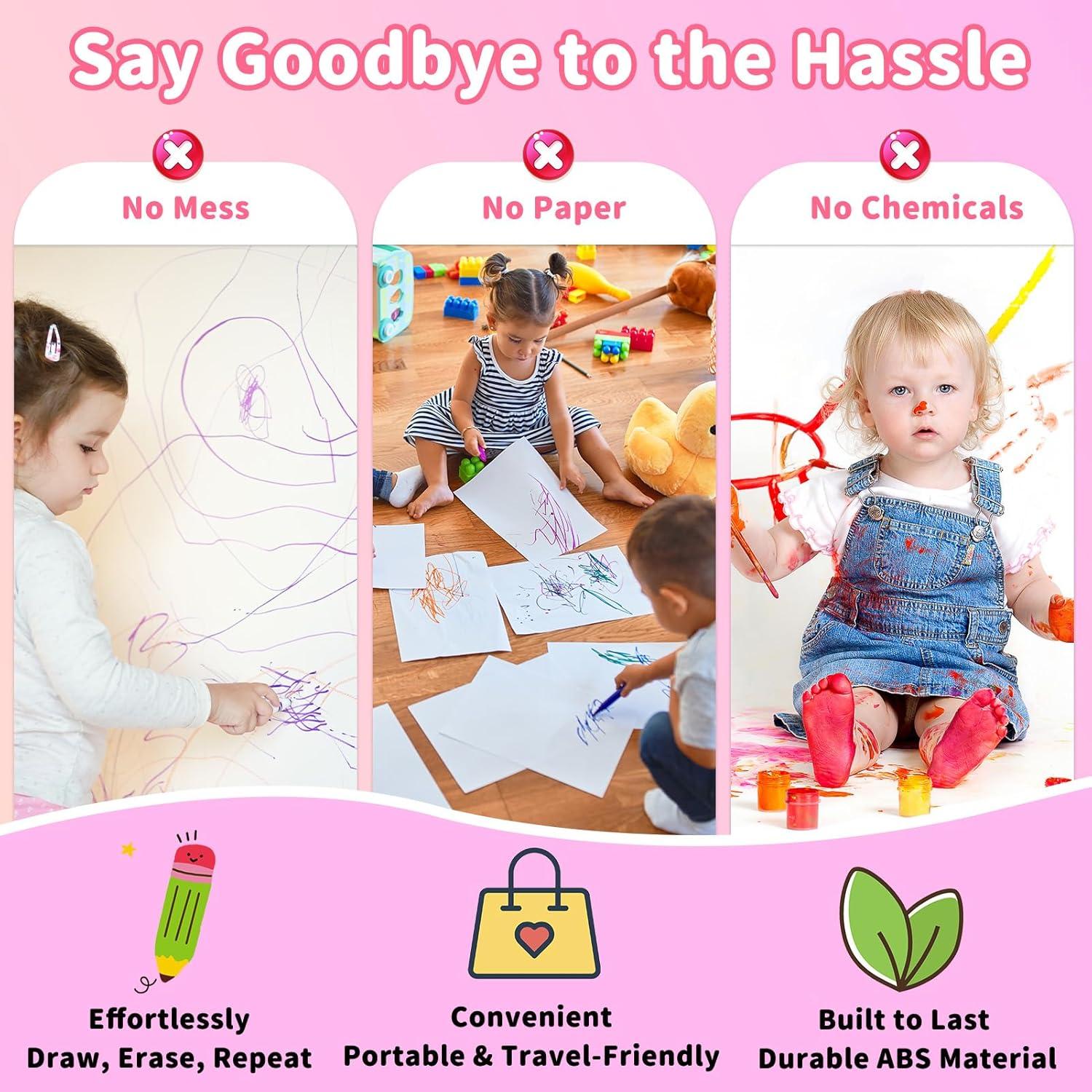 Tablero Magnético de Dibujo Wellchild 26.5x19cm para Niños