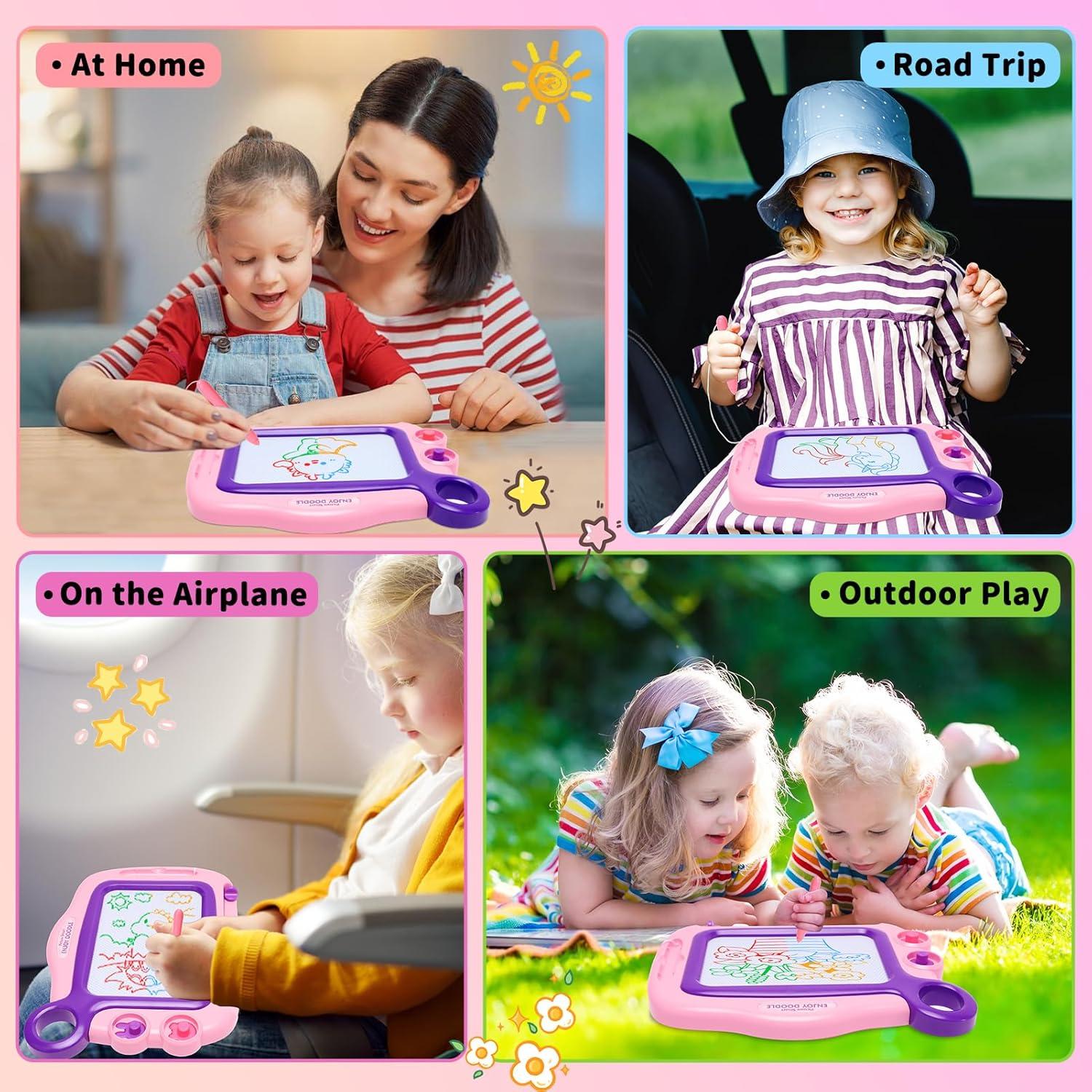 Tablero Magnético de Dibujo Wellchild 26.5x19cm para Niños