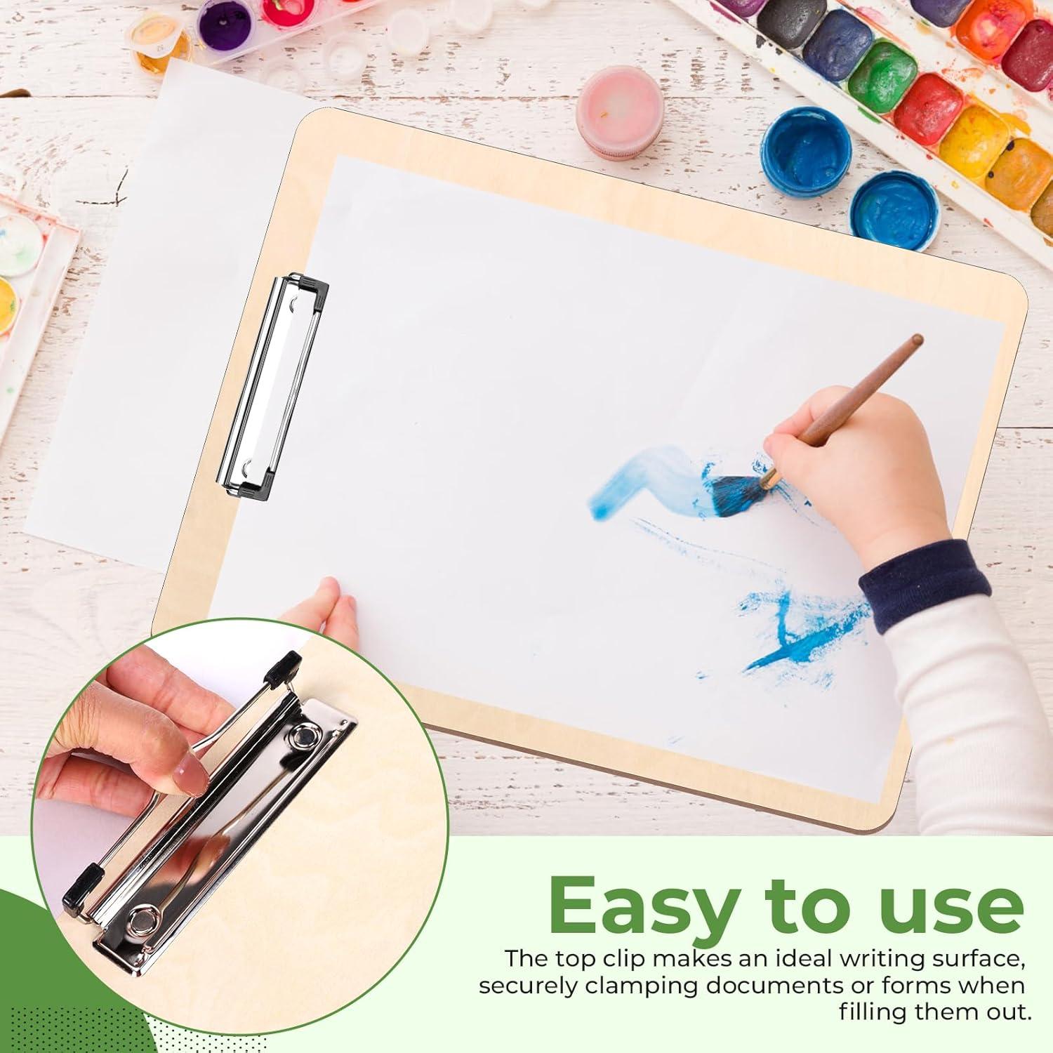 Tabla de Dibujo Portátil TKOnline 40x30 cm con Clip y Banda