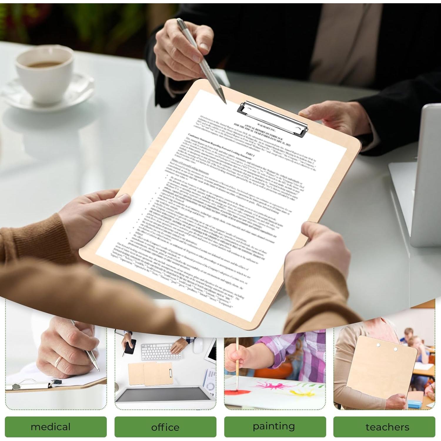 Tabla de Dibujo Portátil TKOnline 40x30 cm con Clip y Banda