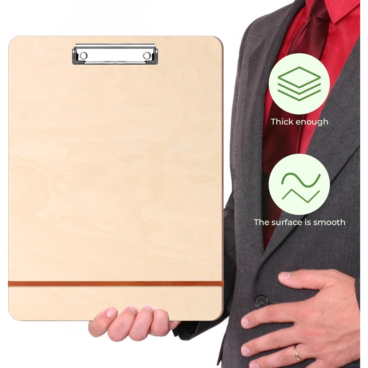 Tabla de Dibujo Portátil TKOnline 40x30 cm con Clip y Banda