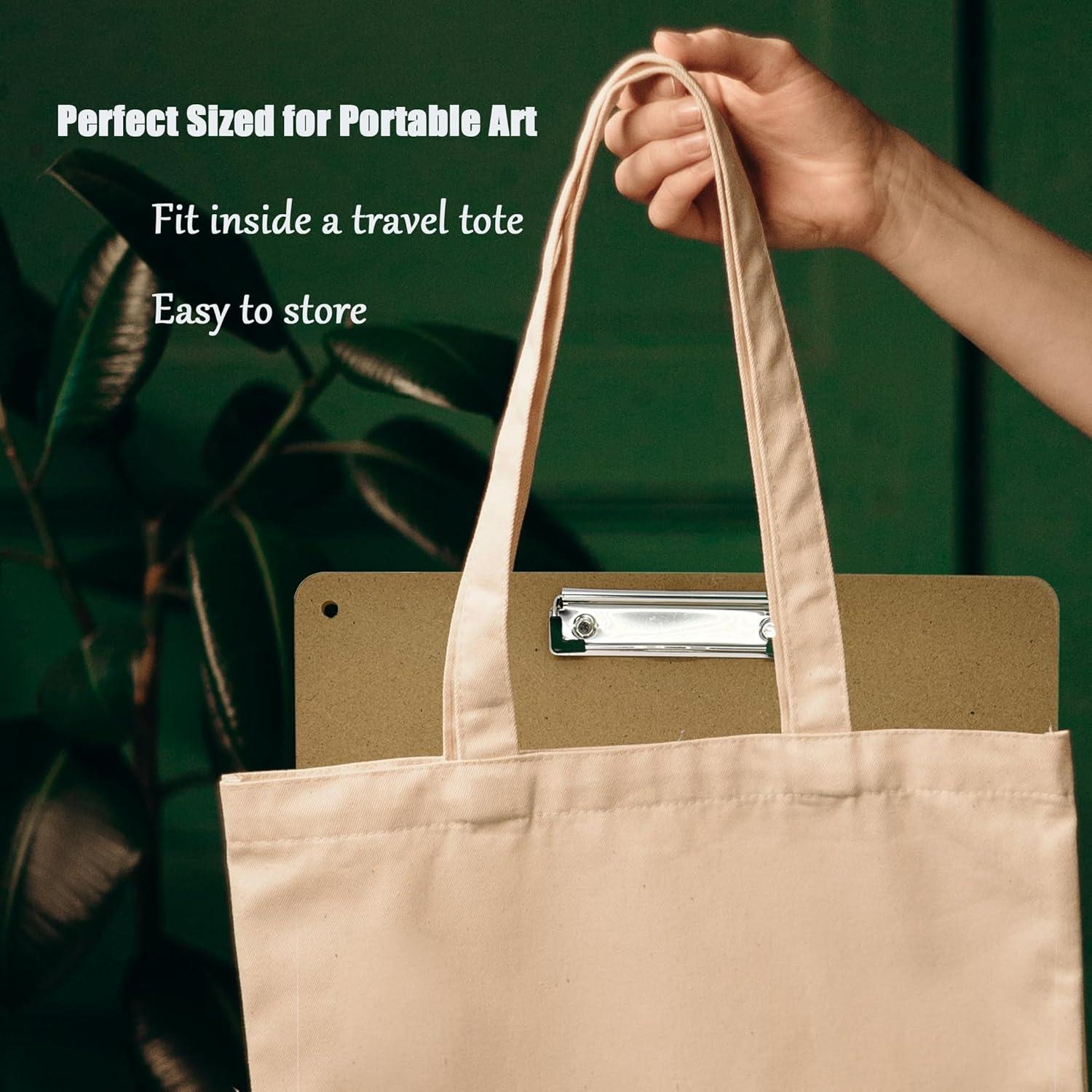 Tablero de Dibujo Portátil Swanaryo 36 x 46 cm con Clip