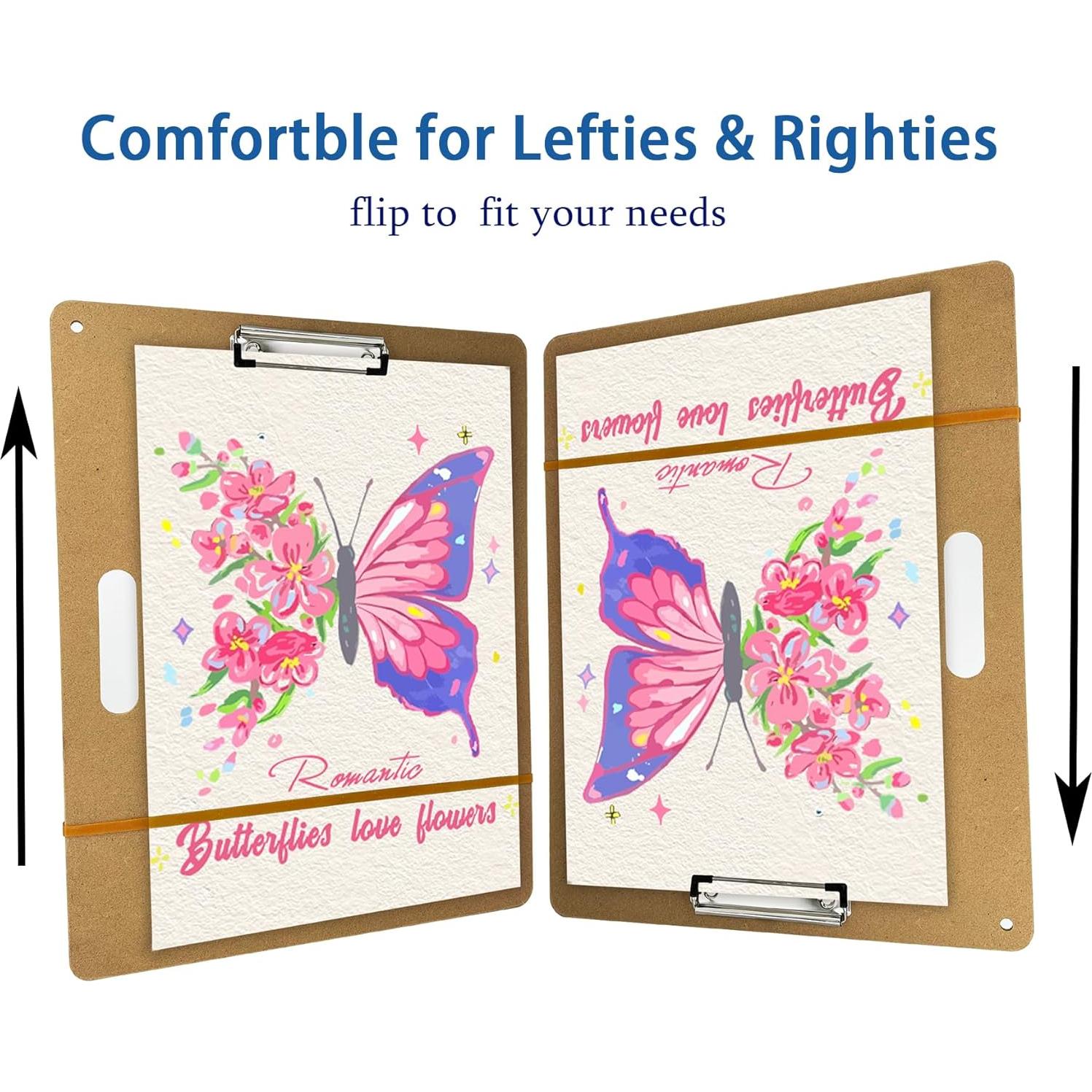 Tablero de Dibujo Portátil Swanaryo 36 x 46 cm con Clip