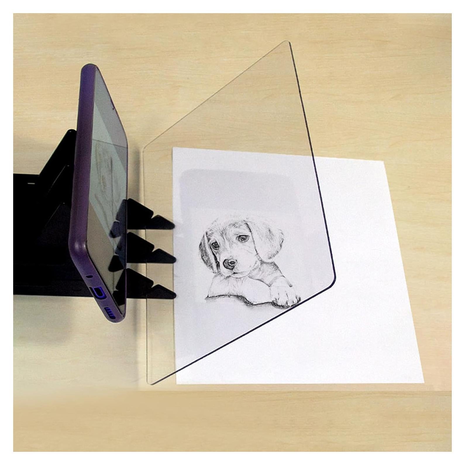 Tablero de Dibujo Óptico Ibluelover B5 Acrílico 26x19 cm