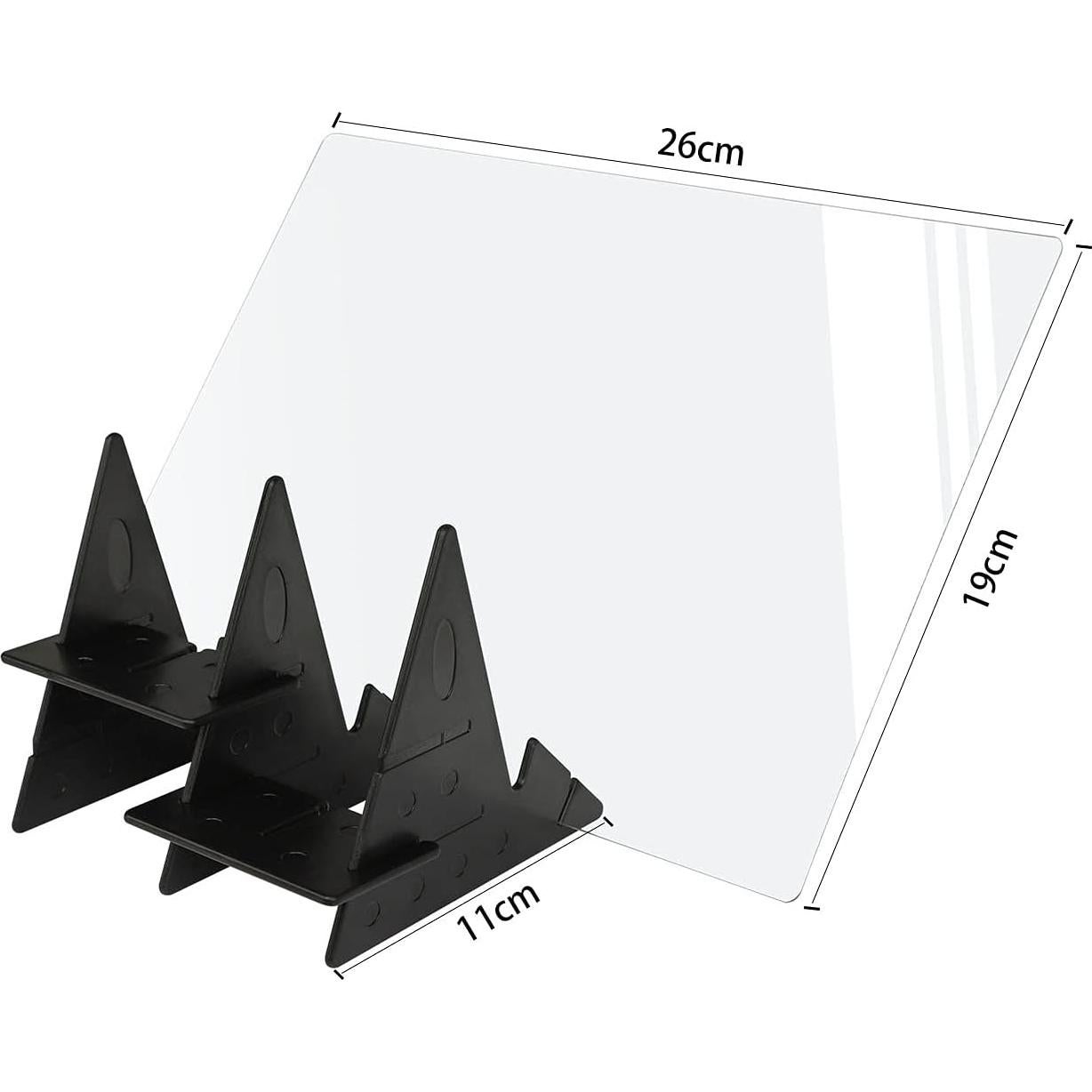 Tablero de Dibujo Óptico Ibluelover B5 Acrílico 26x19 cm