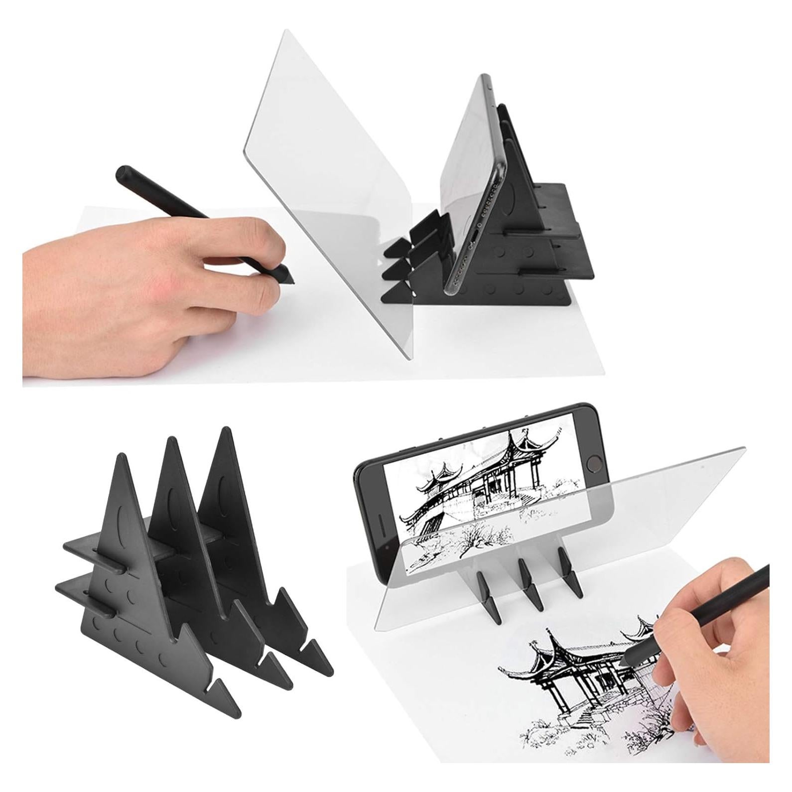 Tablero de Dibujo Portátil Zopsc con Luz LED y Soportes