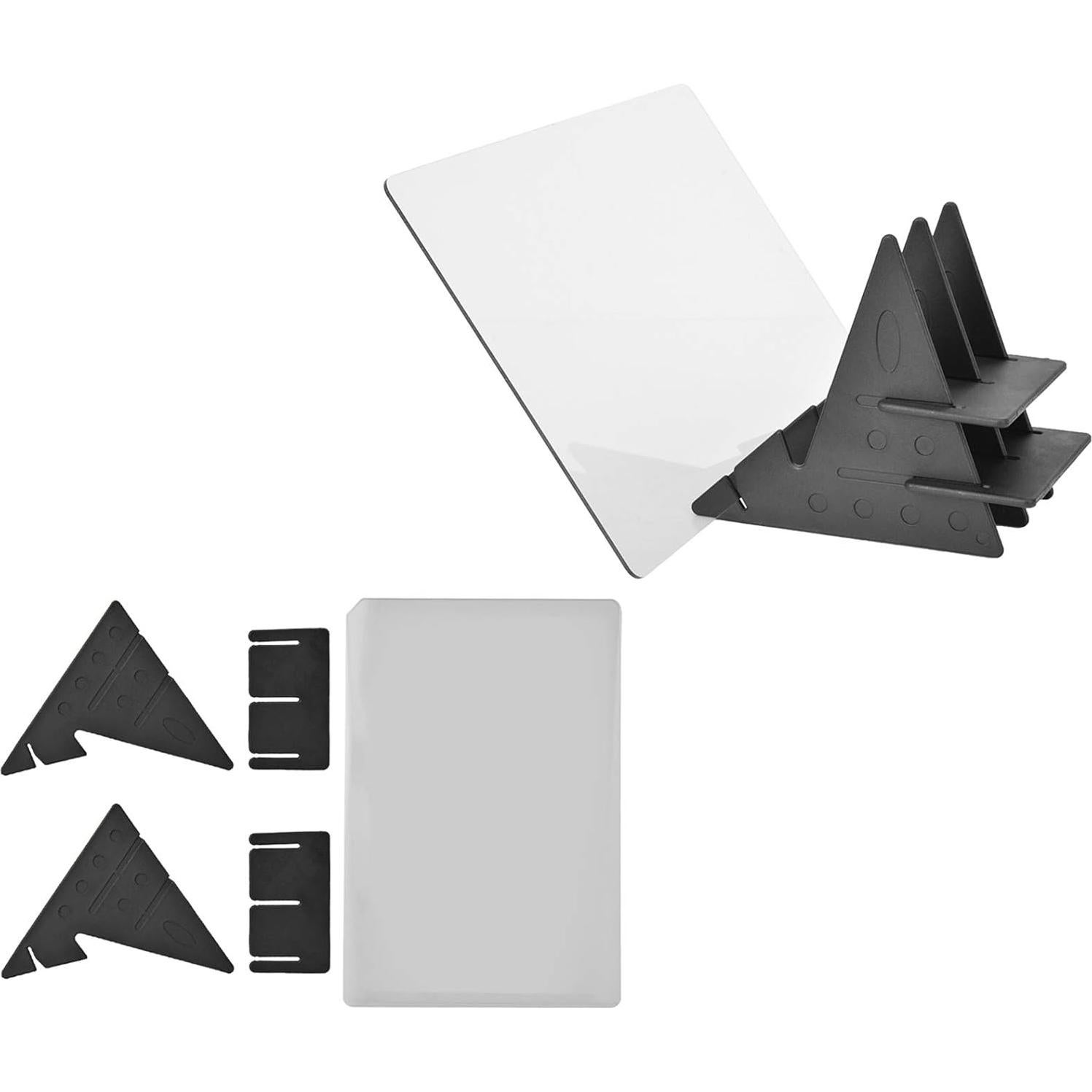 Tablero de Dibujo Portátil Zopsc con Luz LED y Soportes