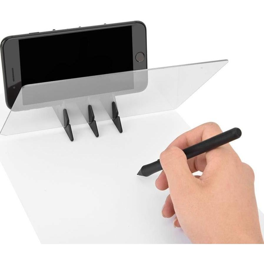 Tablero de Dibujo Portátil Zopsc con Luz LED y Soportes