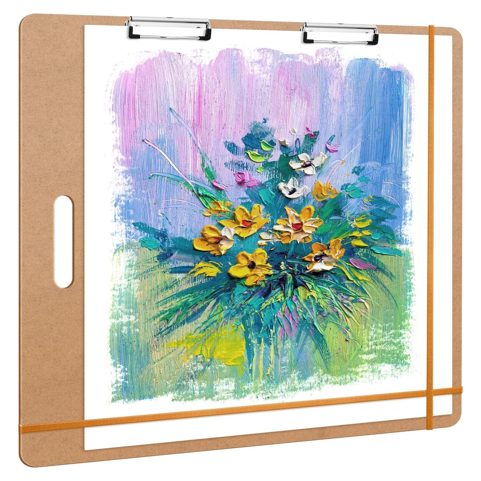 Tablero de Dibujo Tutata 58.4x66 cm Portátil con Clips