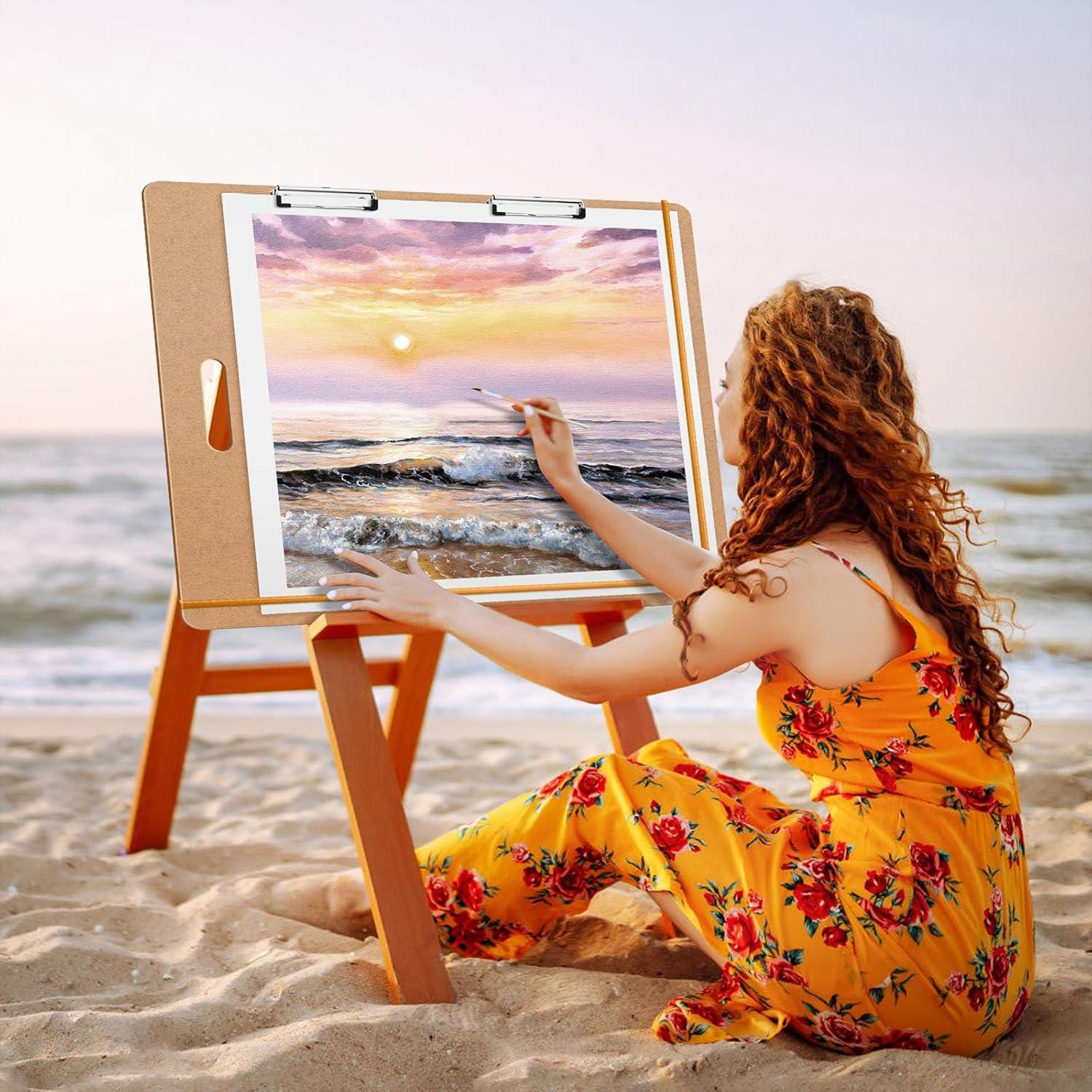 Tablero de Dibujo Tutata 58.4x66 cm Portátil con Clips