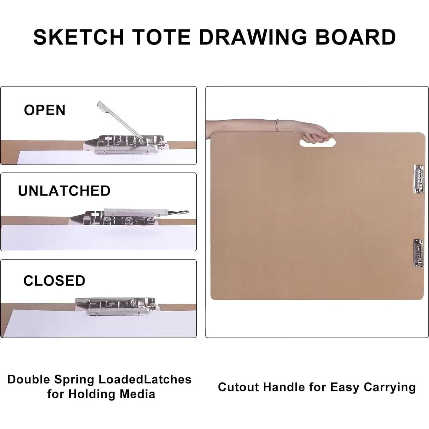 Tablero Artístico Vencer 33x43cm con Clip Desmontable