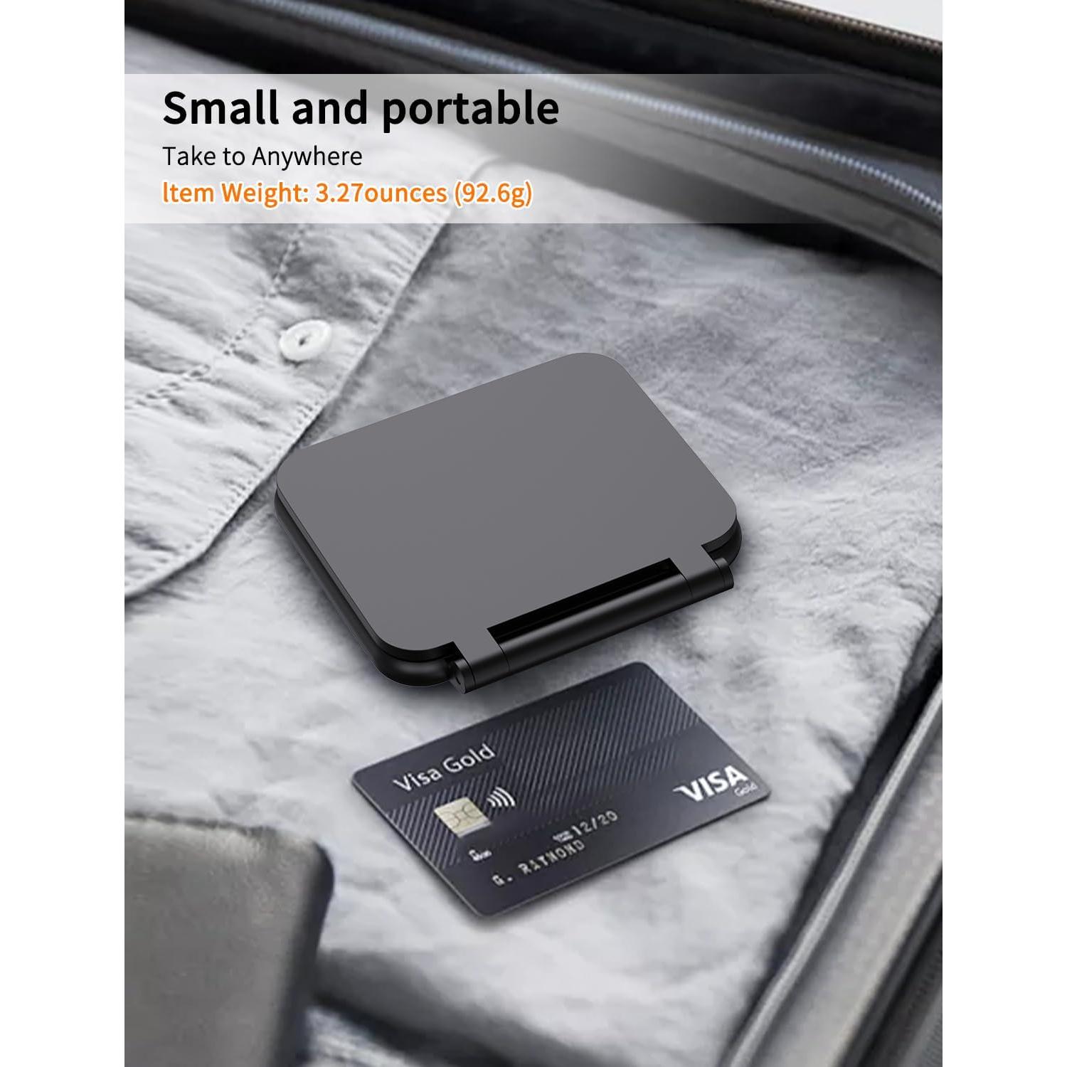 Reloj Despertador Digital NOKLEAD Compacto con Snooze y Retroiluminación