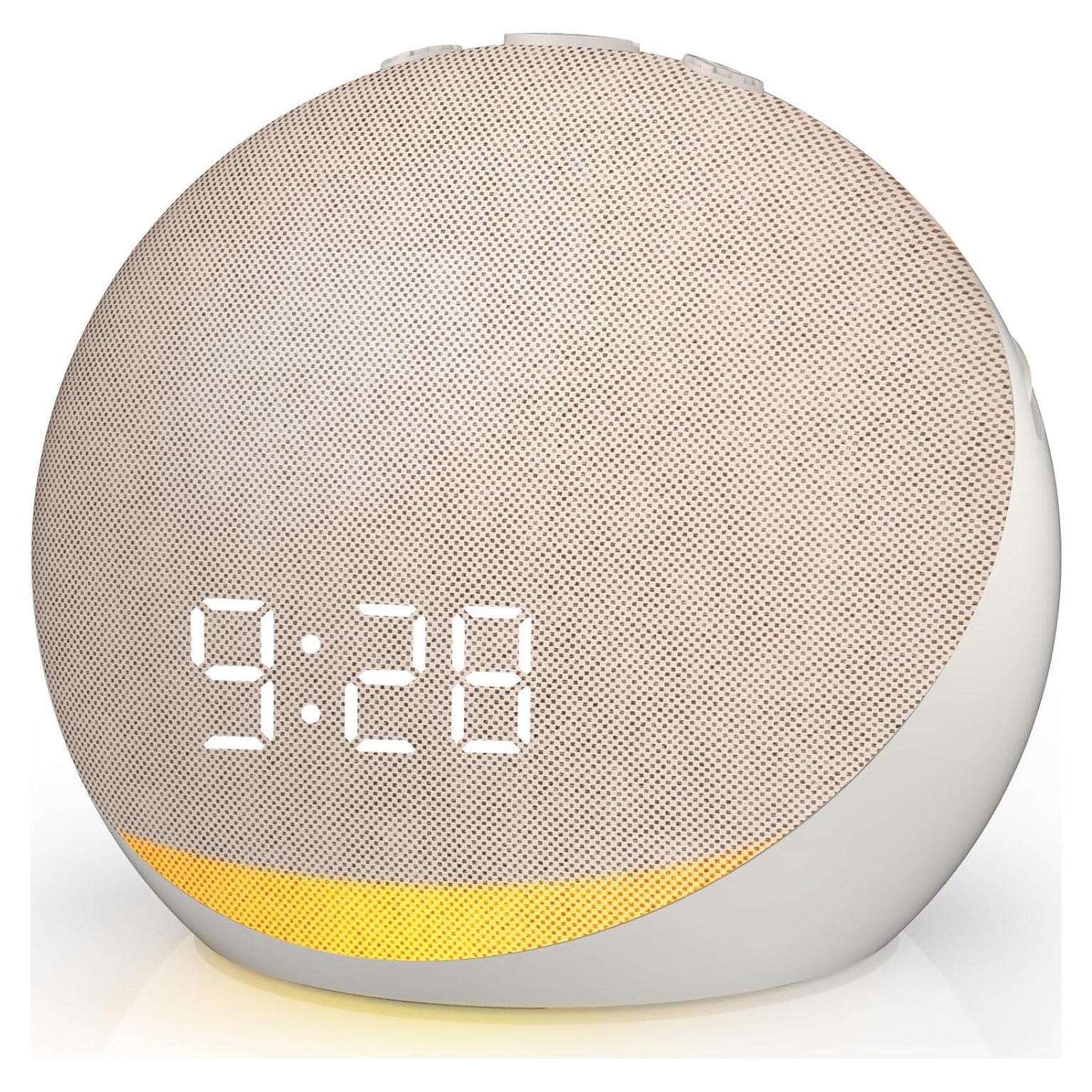 Reloj Despertador Acedeck con Sonidos Naturales y Bluetooth