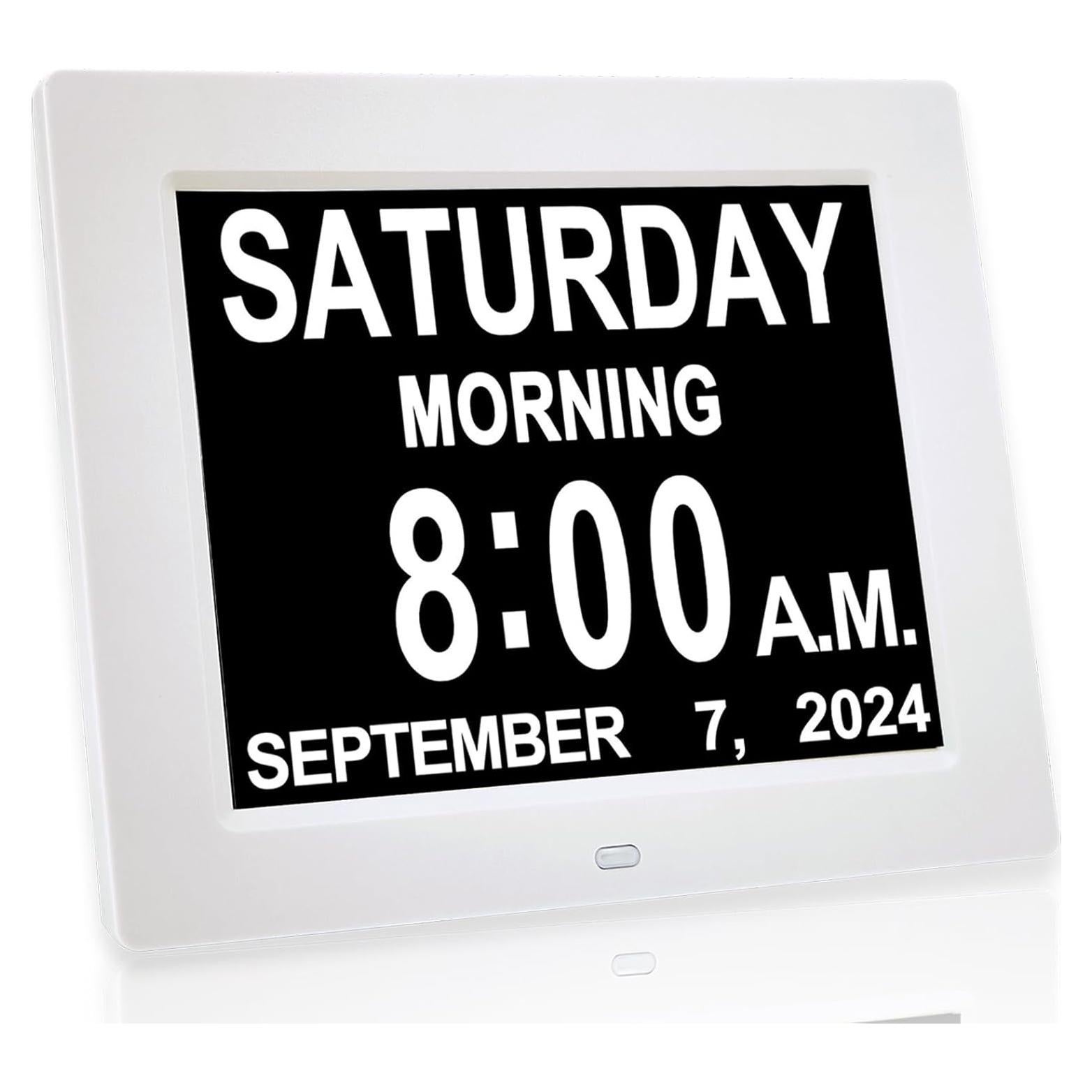 Reloj Despertador Digital JALL DC801 - Pantalla Grande 20.32 cm