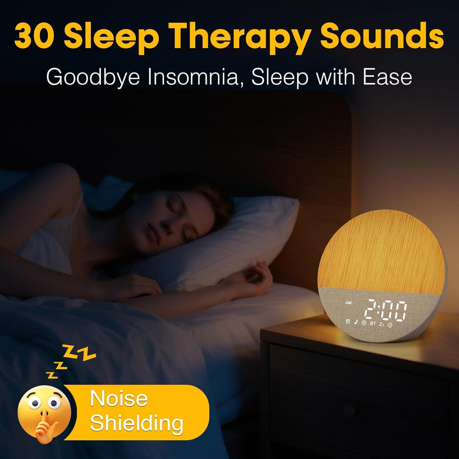 Despertador de Amanecer Bluetooth Shenzhenshi YF04 Gris 30 Sonidos