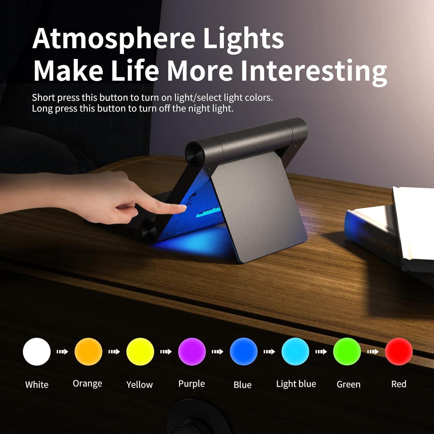 Reloj Despertador Digital CHOUYONL con Carga Inalámbrica