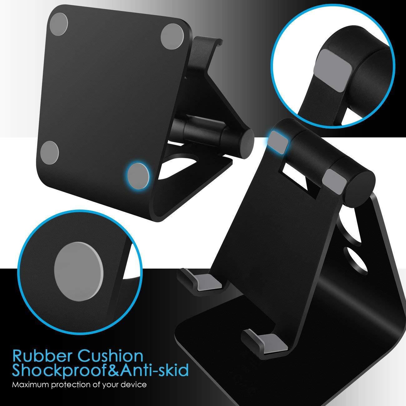 Soporte de Teléfono Celular Ajustable Emoly con Base Antideslizante