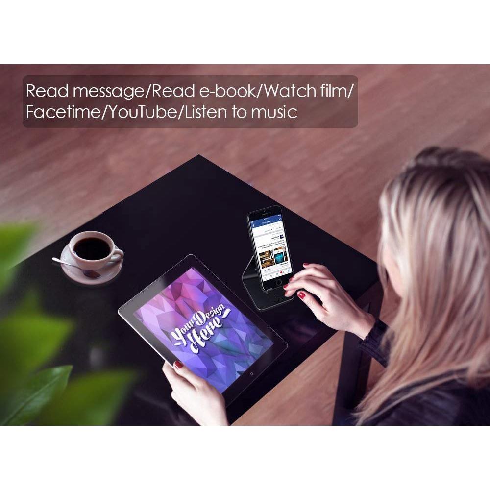 Soporte de Teléfono Celular Ajustable Emoly con Base Antideslizante