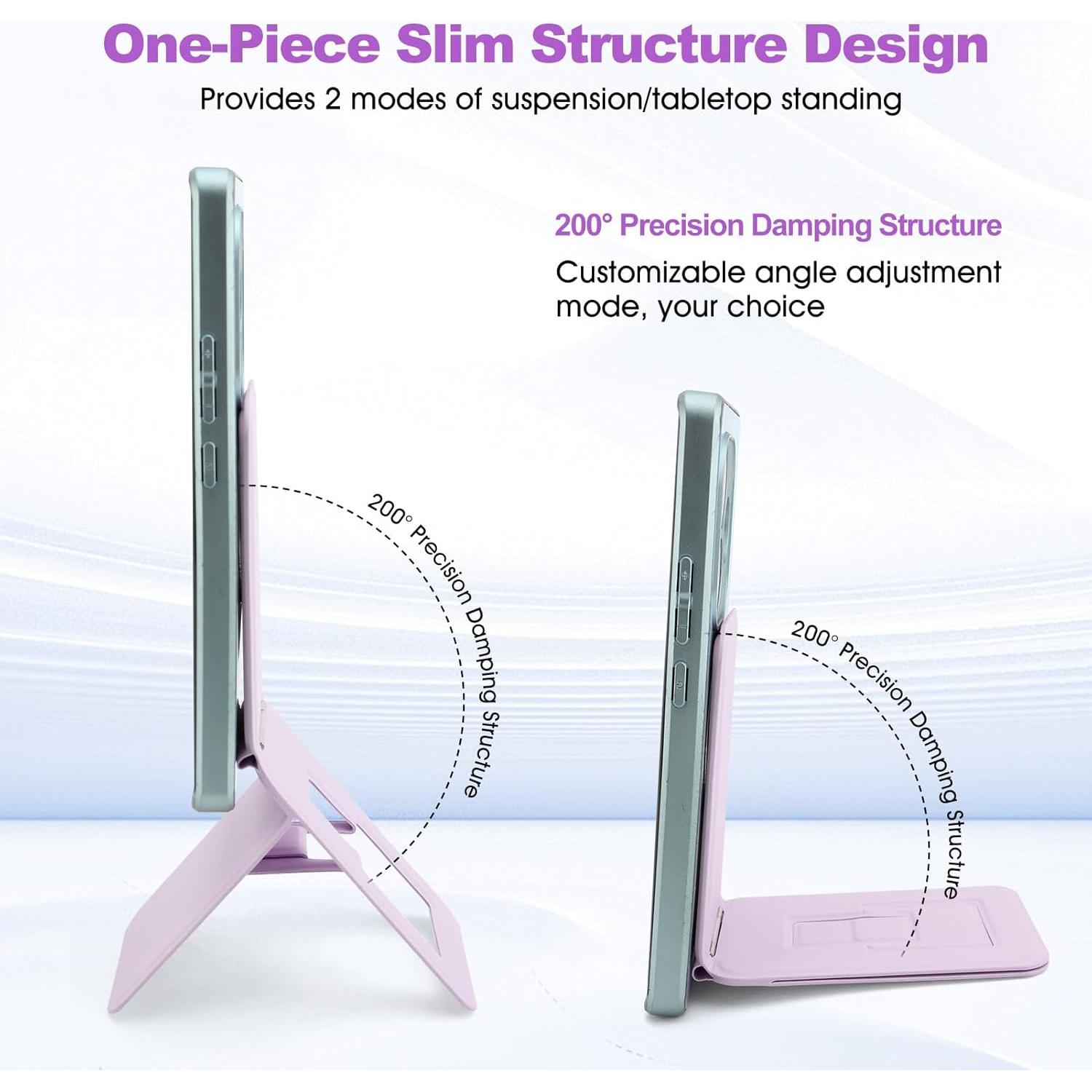 Soporte para Teléfono Magnético Plegable Gugxiom - Color Púrpura