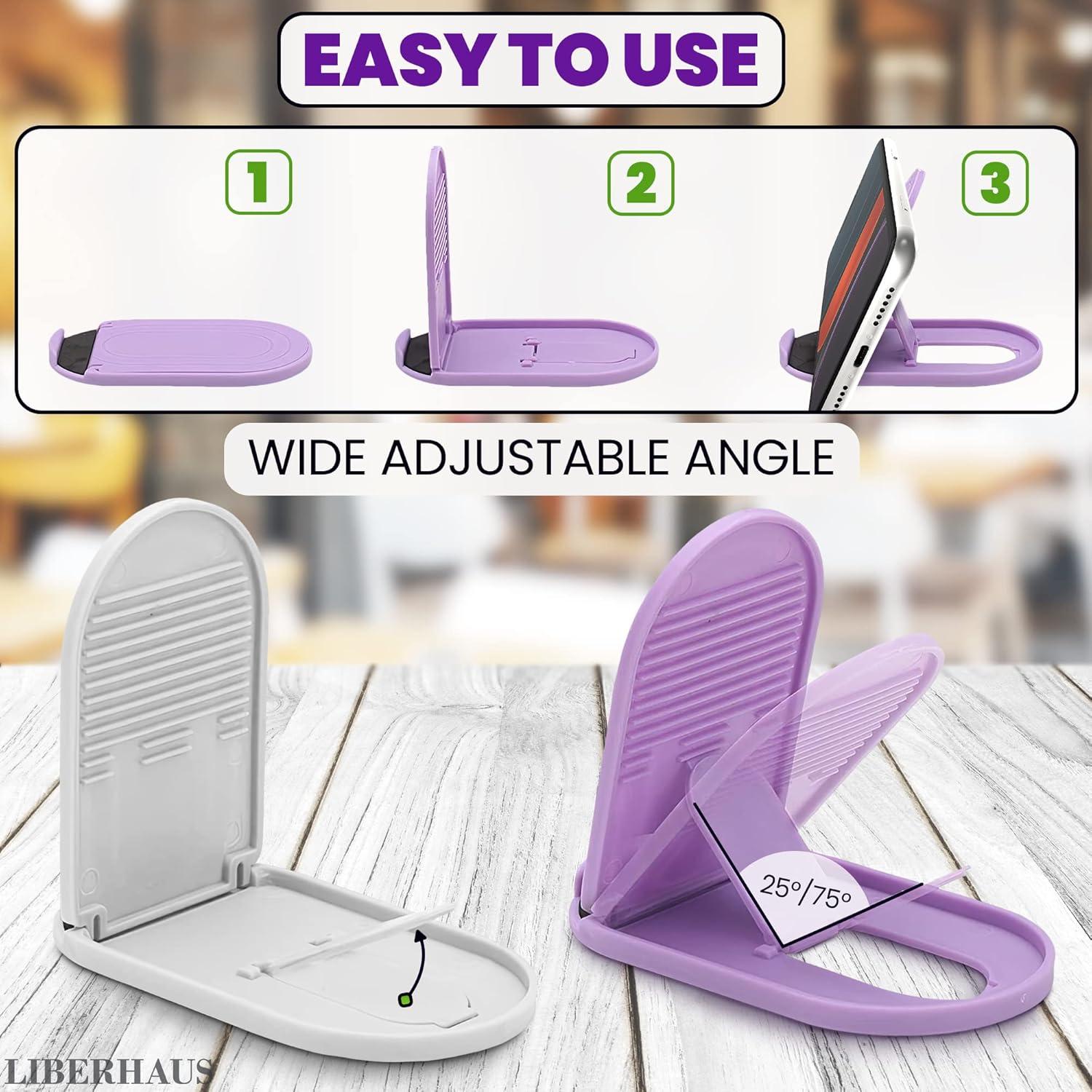 Soporte para Teléfono Móvil LIBERHAUS KZ-02 Ajustable 4-7.9"