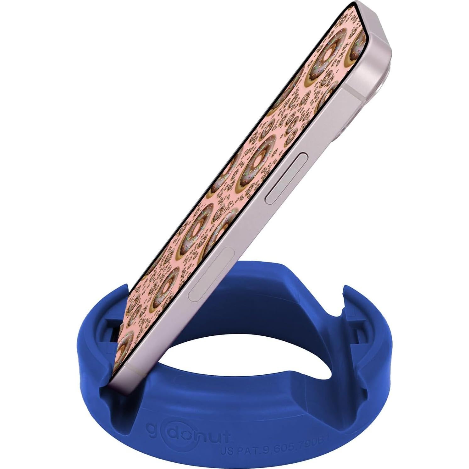Soporte para Teléfono GoDonut PLUS+ Azul - Compatible con Smartphones y Tabletas