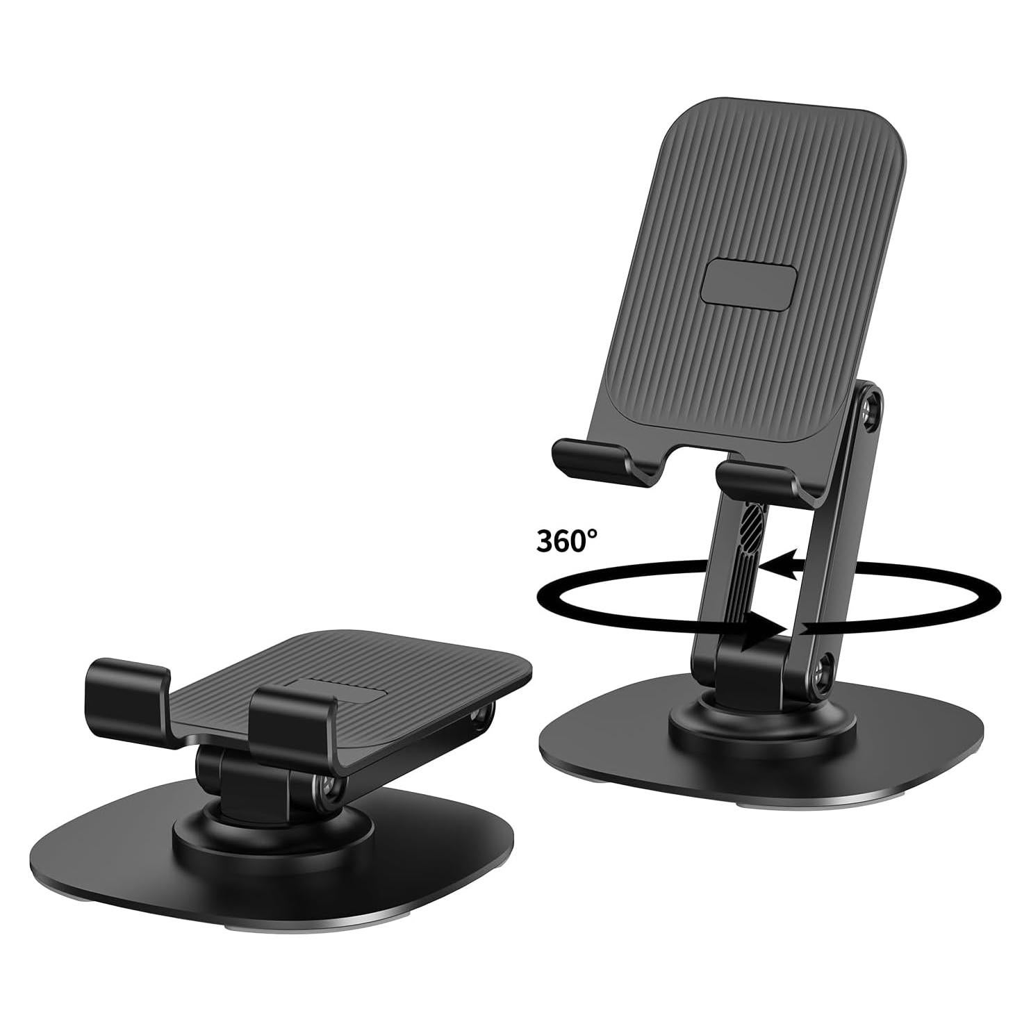 Soporte Plegable para Teléfono Celular 360° RuiTao K69-Negro
