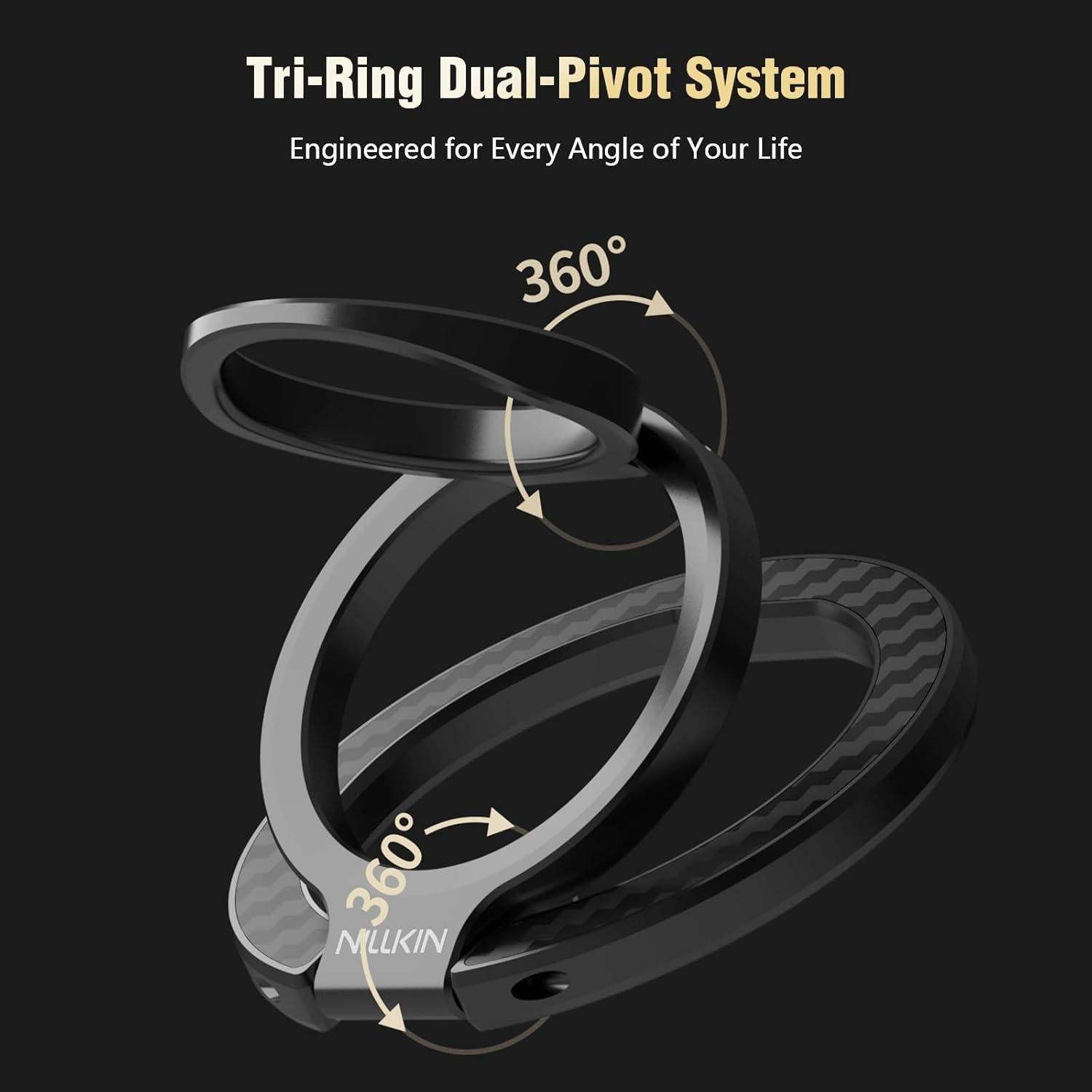 Soporte Magnético Nillkin FiberSnap para iPhone MagSafe