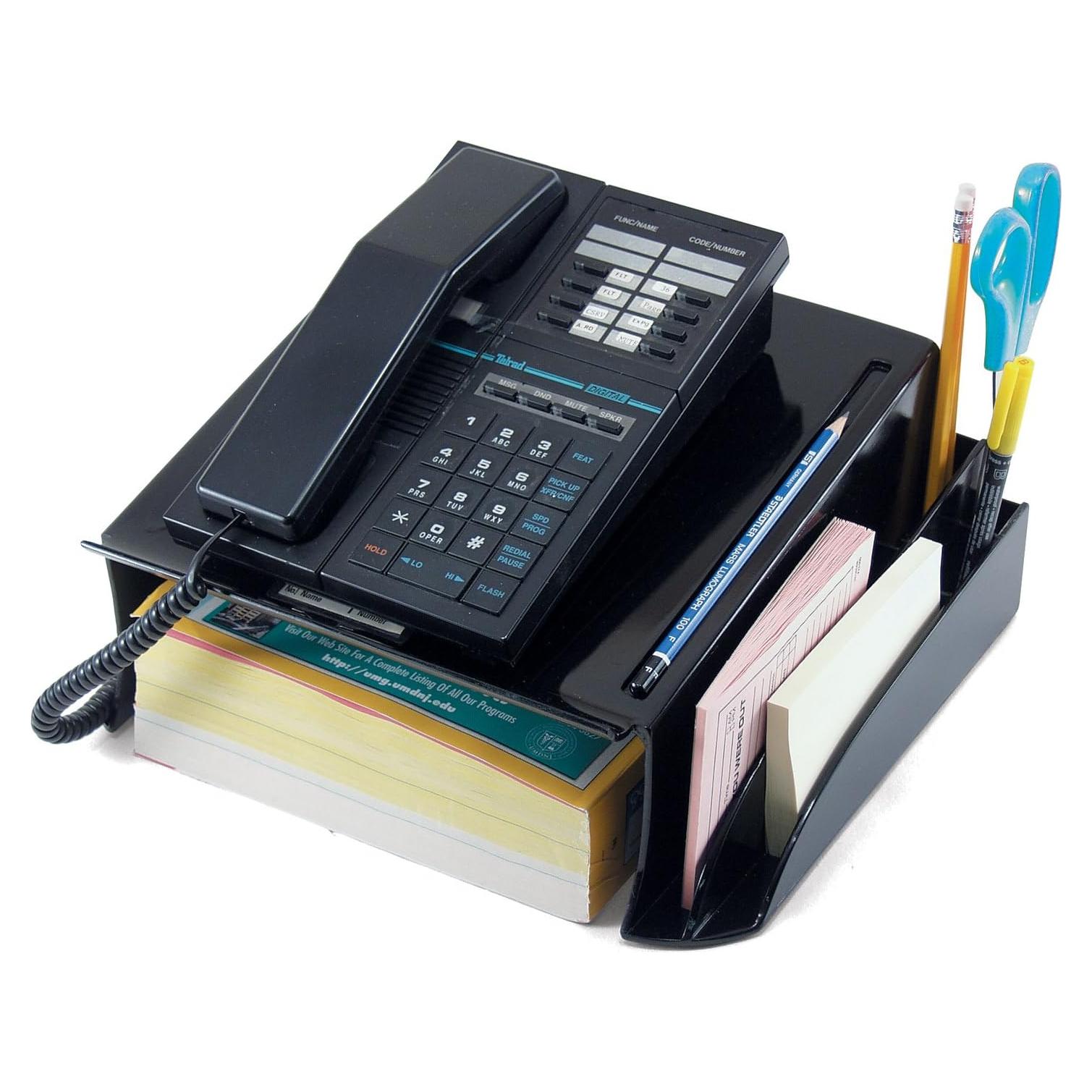 Soporte de Teléfono Ergonómico Officemate 26102, Negro