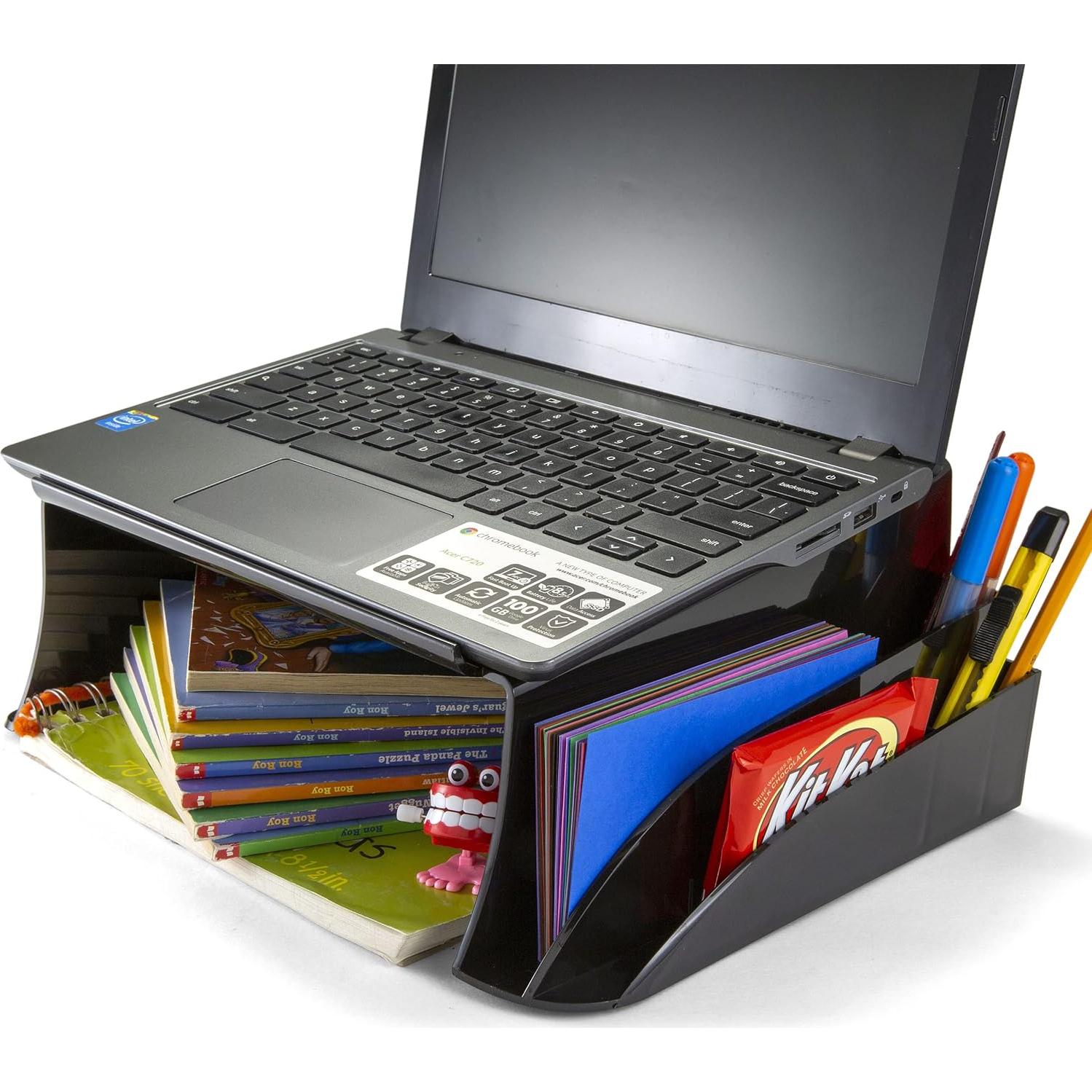 Soporte de Teléfono Ergonómico Officemate 26102, Negro