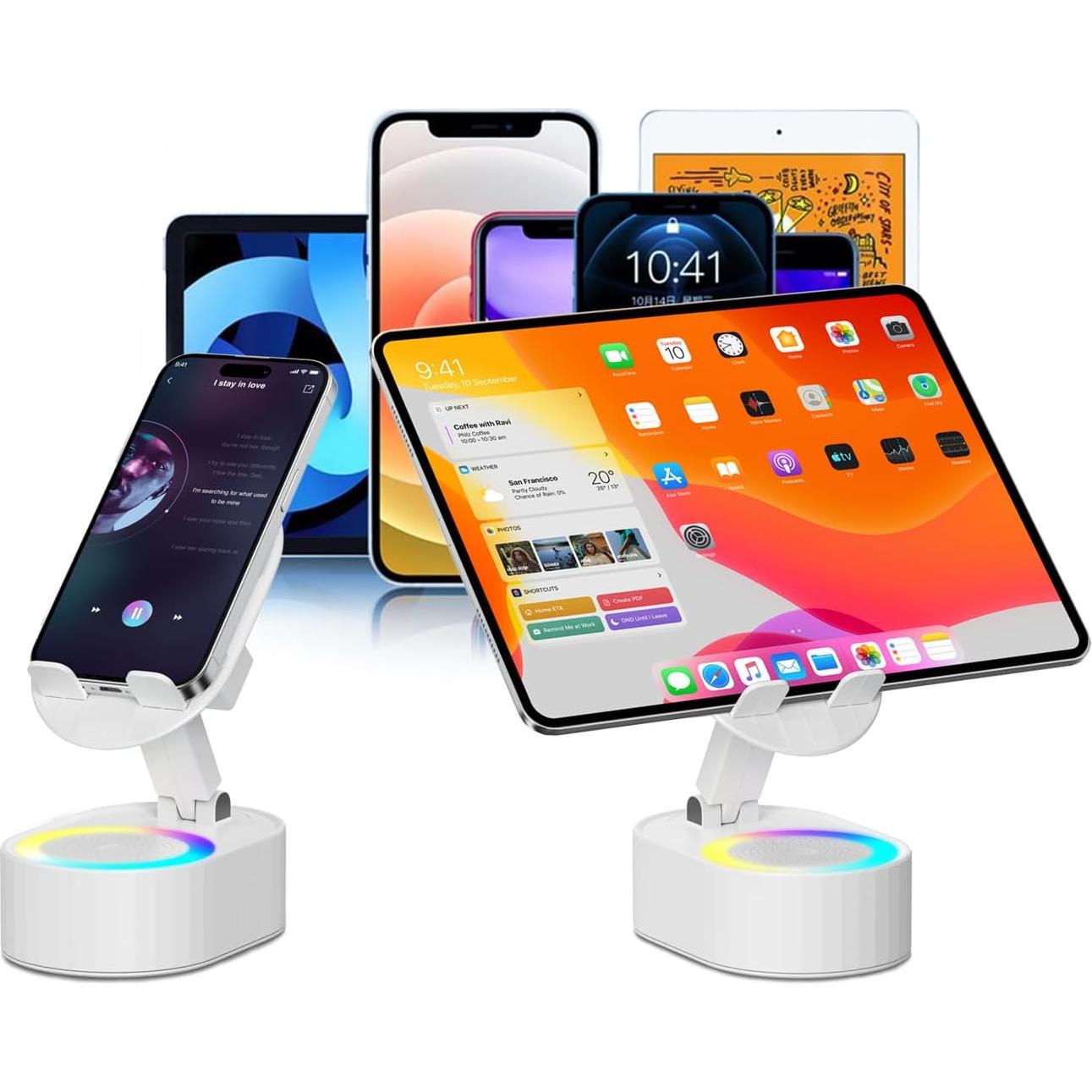 Altavoz Bluetooth Inalámbrico AKLLCCR ZJ-016 5 en 1 con Luz LED