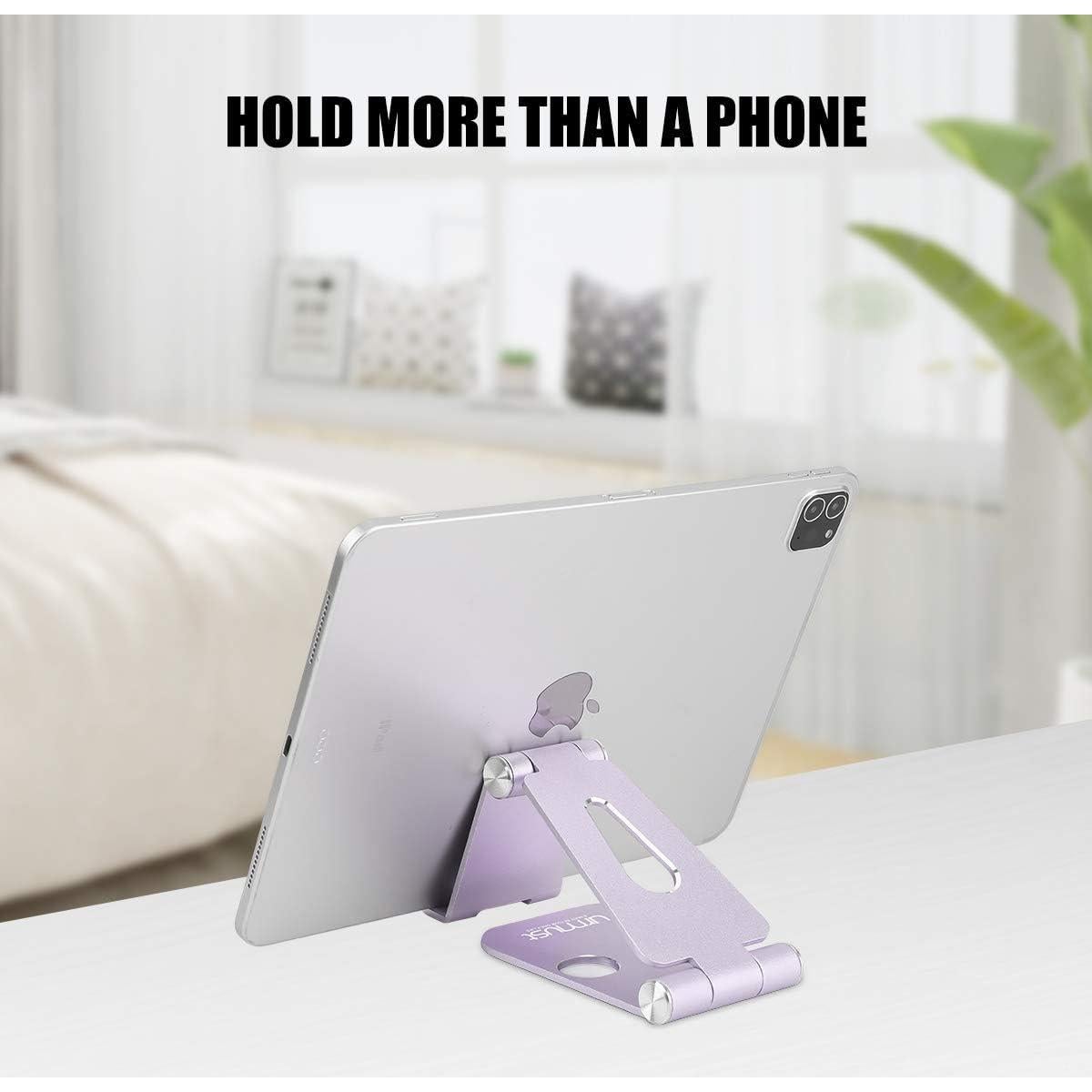 Soporte Ajustable para Teléfono Urmust Plegable 4-10" Púrpura