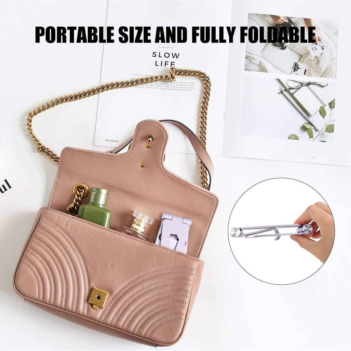 Soporte Ajustable para Teléfono Urmust Plegable 4-10" Púrpura