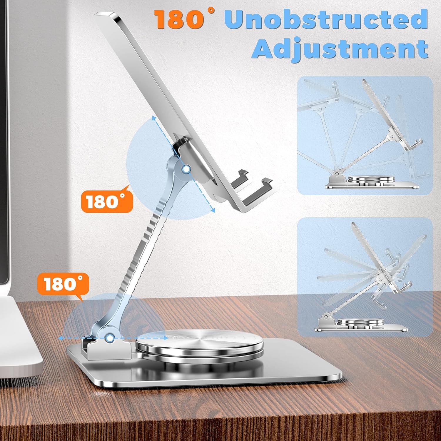 Soporte Plegable y Rotativo para Teléfono y Tableta Qutechwood