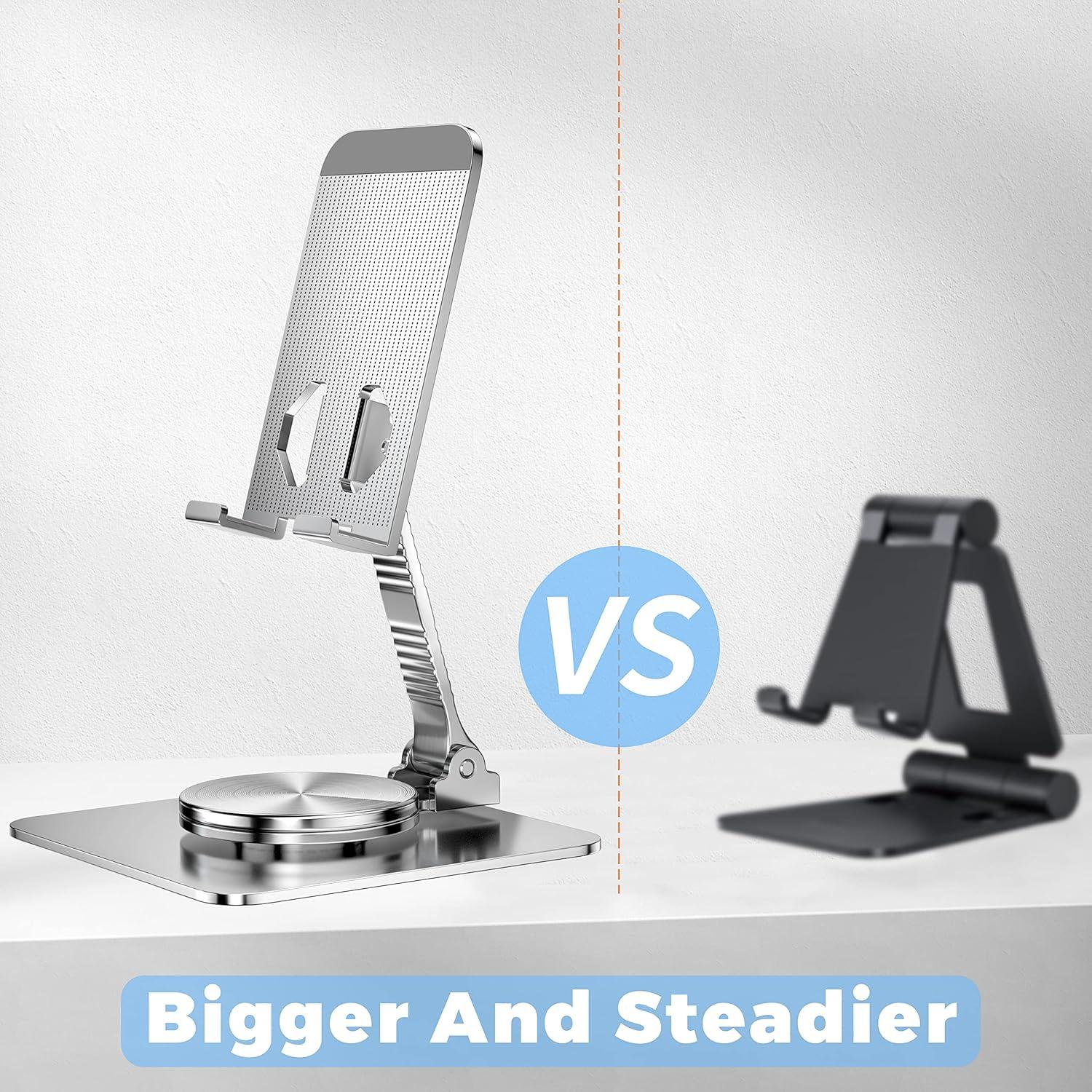 Soporte Plegable y Rotativo para Teléfono y Tableta Qutechwood