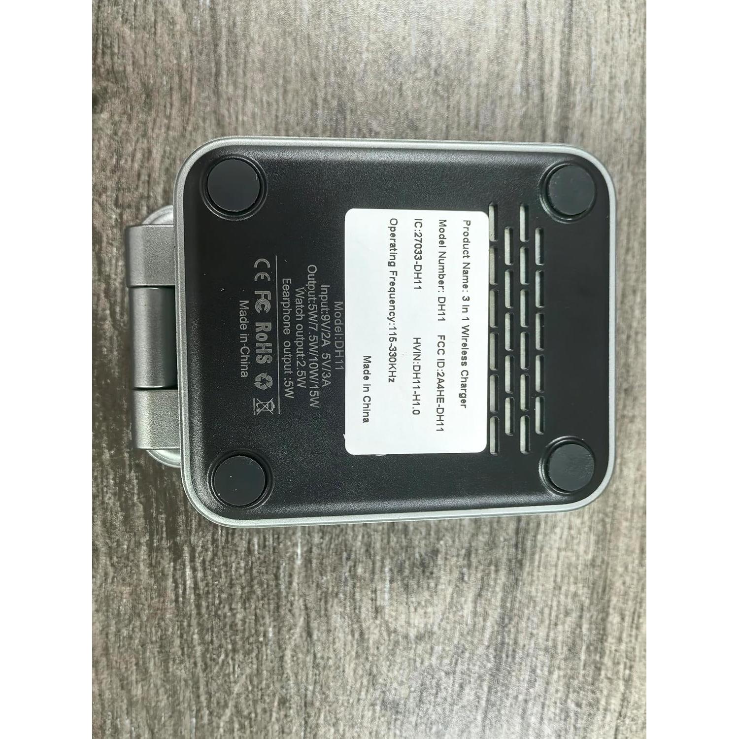 Cargador Inalámbrico 3 en 1 DILLEZA Mag-Safe para iPhone 12-16