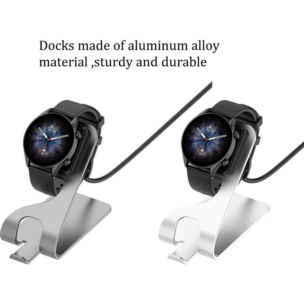 Base de Carga USB KETOPKIN para Amazfit GTR 3/4, GTS 3/4, T-Rex 2/Ultra