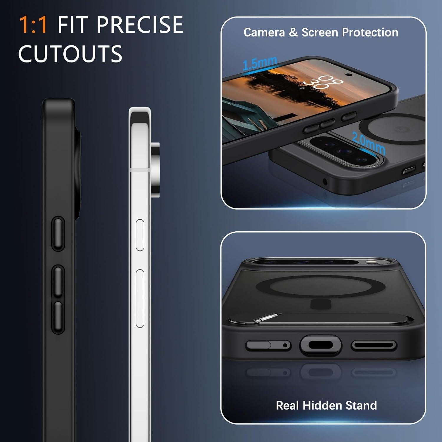 Funda GUAGUA para Google Pixel 10 Pro XL con Soporte Invisible