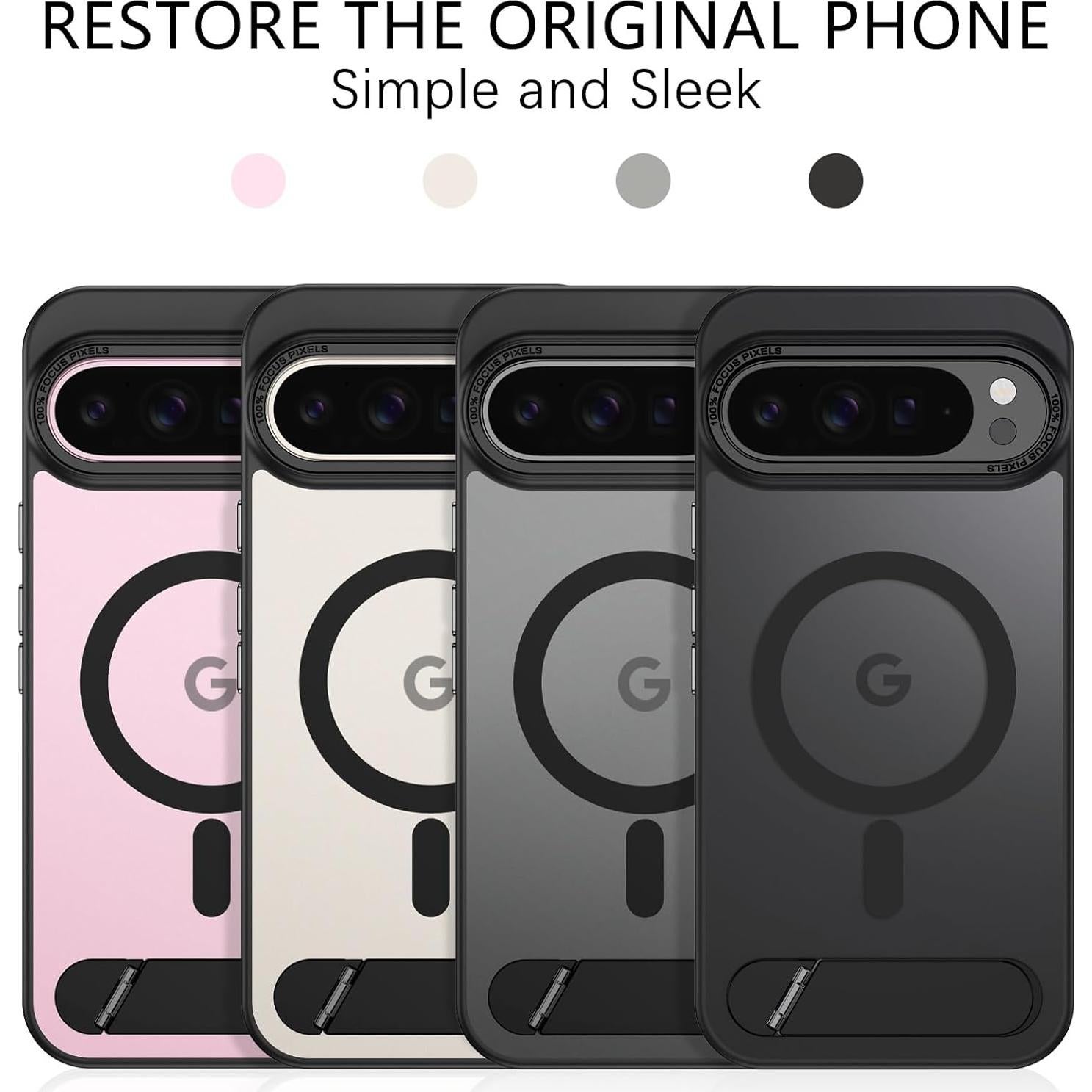 Funda GUAGUA para Google Pixel 10 Pro XL con Soporte Invisible