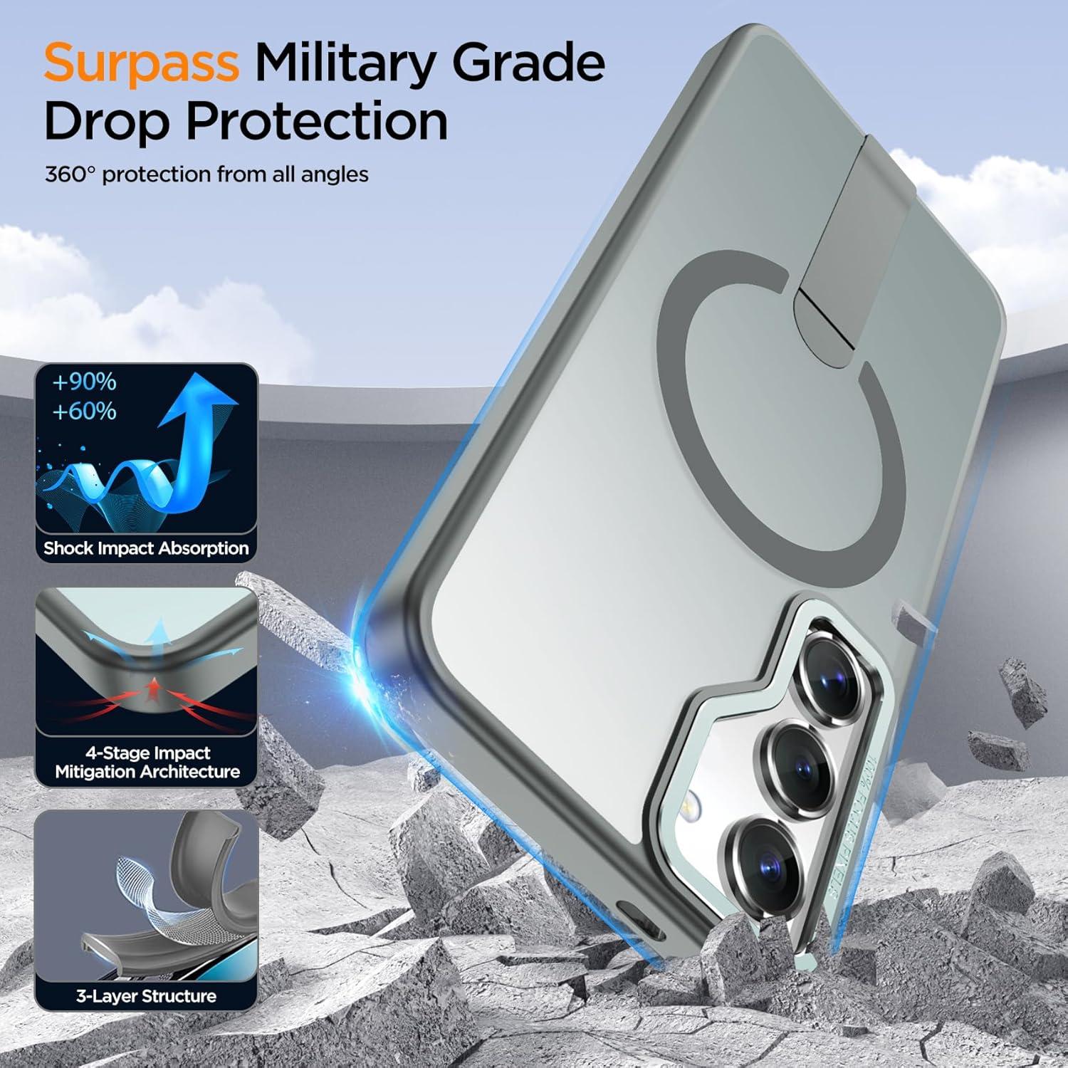 Funda Magnética para Samsung Galaxy S23 Plus - Protección 360°