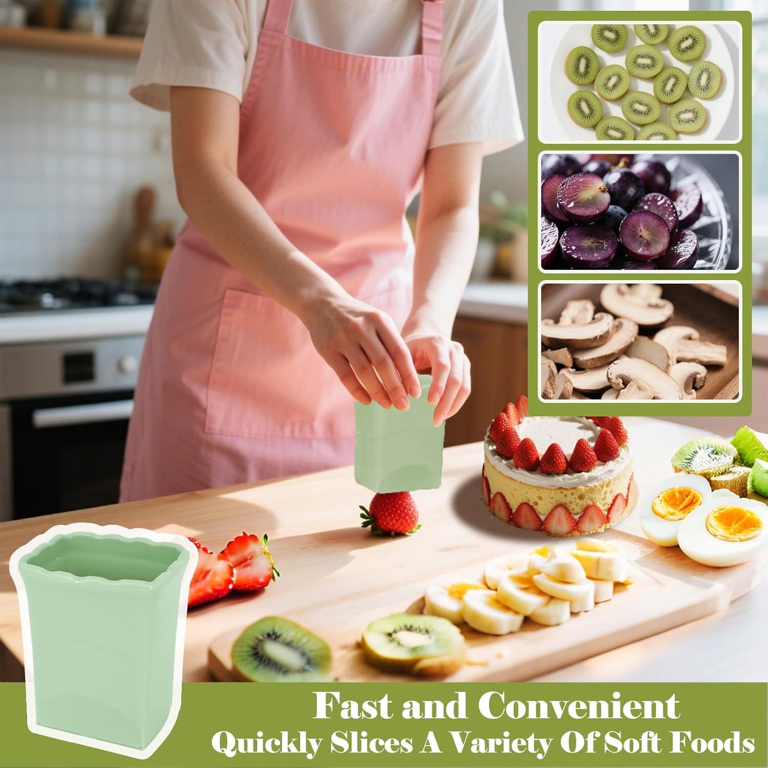 Cortador Multifuncional de Frutas FANTEXY - Acero Inoxidable