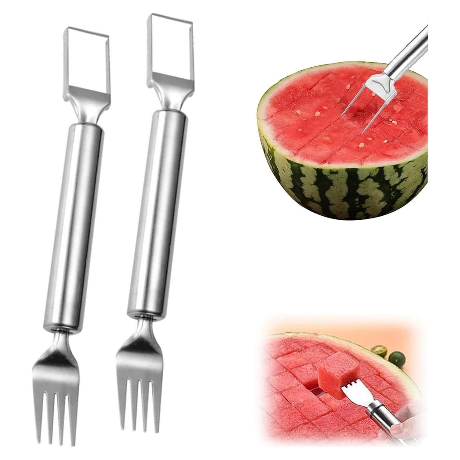 Cortador de Sandía 2-en-1 Usoway de Acero Inoxidable