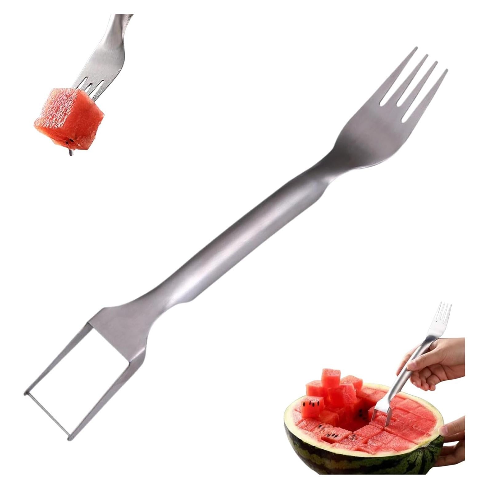 Cortador de Sandía 2-en-1 Genérico de Acero Inoxidable