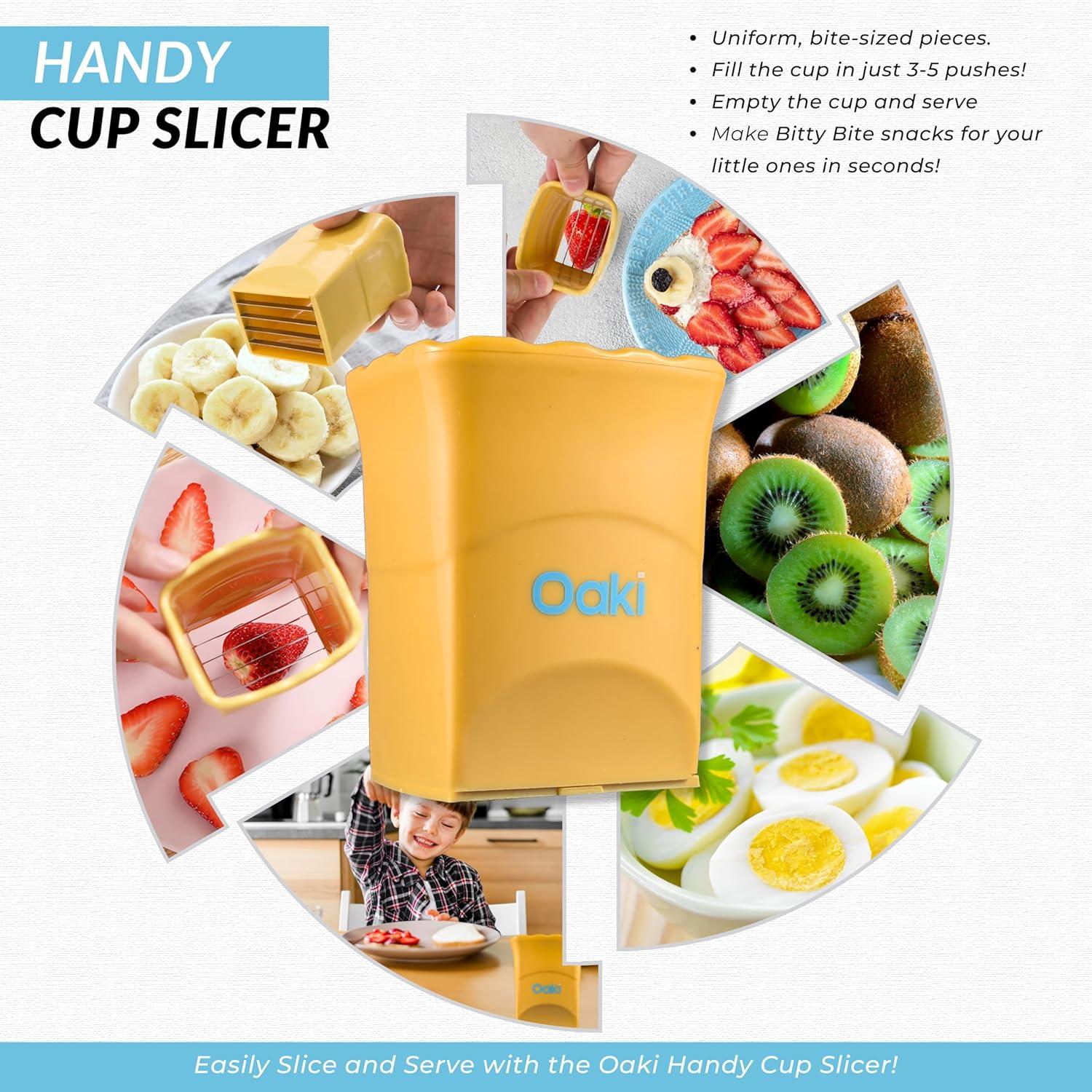 Cortadores de Frutas 3 en 1 Oaki | Set Seguro para Niños