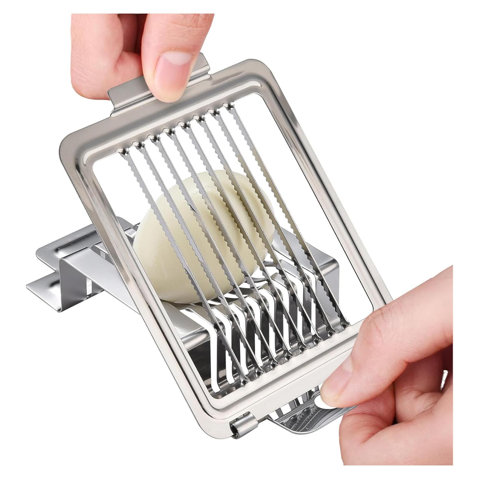 Cortador de Huevos KITCHTIC Acero Inoxidable 15.19 cm