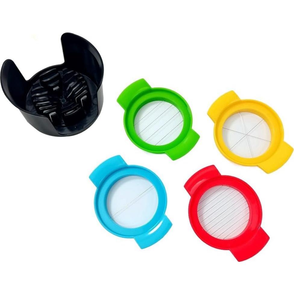 Cortador de Huevos 4 en 1 Couponhub Multicolor Práctico