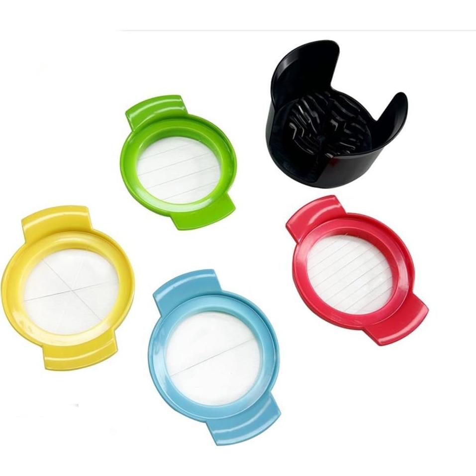 Cortador de Huevos 4 en 1 Couponhub Multicolor Práctico