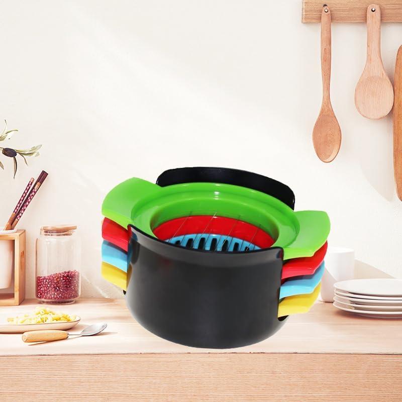 Cortador Multifuncional de Huevos y Frutas KWBLWF - Acero Inoxidable