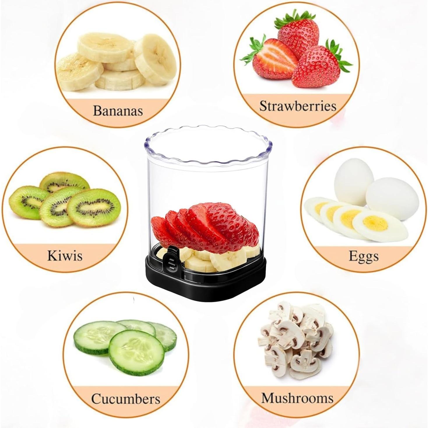 Cortador de Frutas Multifuncional ANIS·KEAAR 8.3x8cm Acero Inoxidable