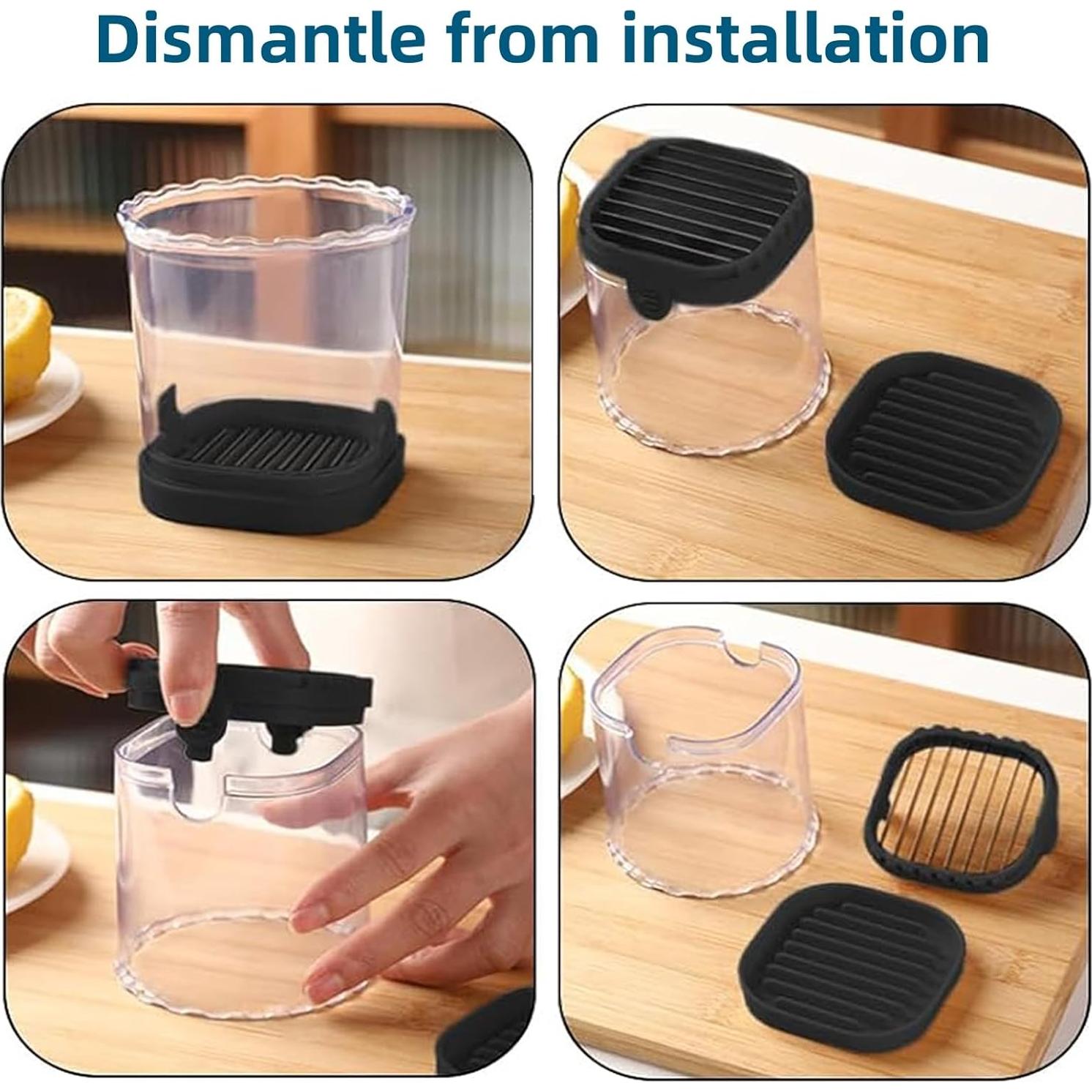 Cortador de Frutas Multifuncional ANIS·KEAAR 8.3x8cm Acero Inoxidable