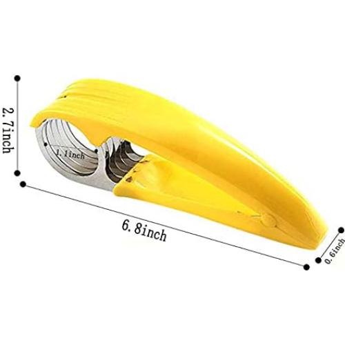 Cortador de Plátano 2 PCS LJZP - ABS y Acero Inoxidable 304